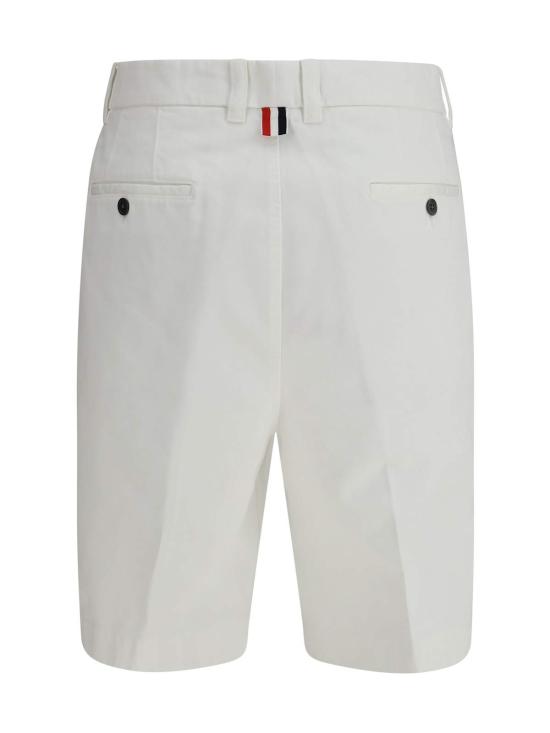  톰브라운 숏팬츠 톰 브라운 타자기 원단 유틸리티 치노 반바지 - THOM BROWNE