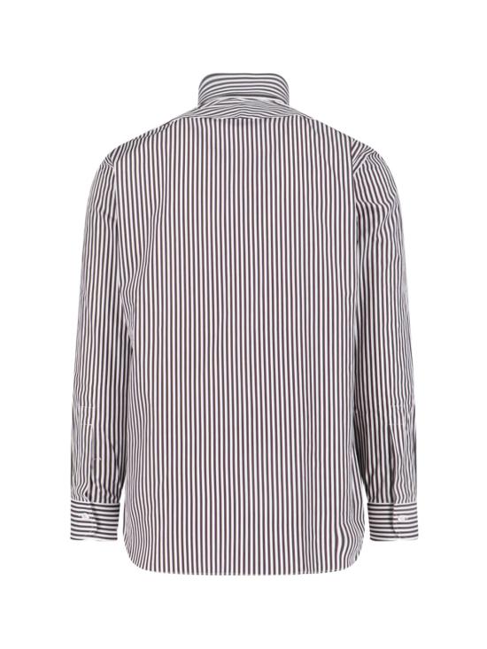  톰포드 긴팔 셔츠 톰 포드 벵갈  브라운 - TOMFORD