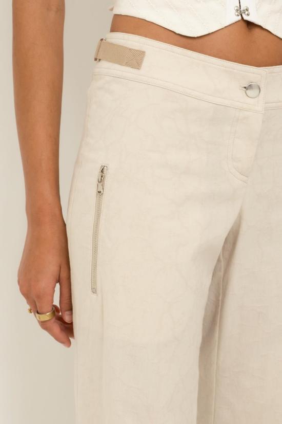  Sullivan 스트레이트 팬츠 설리반 자카드 빌로우 팬츠