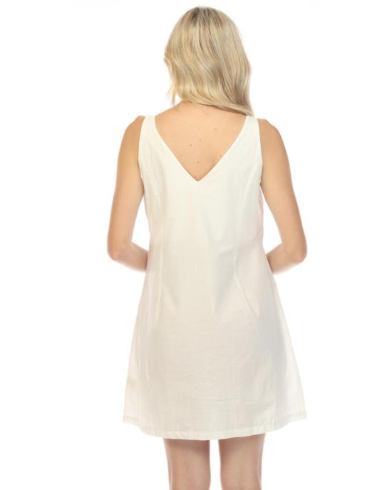  어니스트 코튼 숏 원피스 포플린 미니 - HONEST COTTON