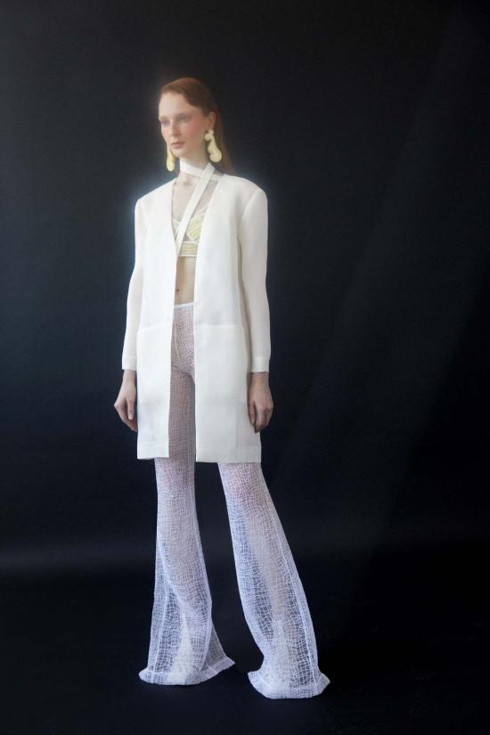  루이자 에 라 루나 데님 자켓 Luisa Et La Luna 리투임 재킷 블랑 - LUISA ET LA LUNA