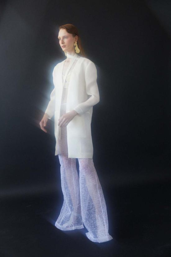  루이자 에 라 루나 데님 자켓 Luisa Et La Luna 리투임 재킷 블랑 - LUISA ET LA LUNA