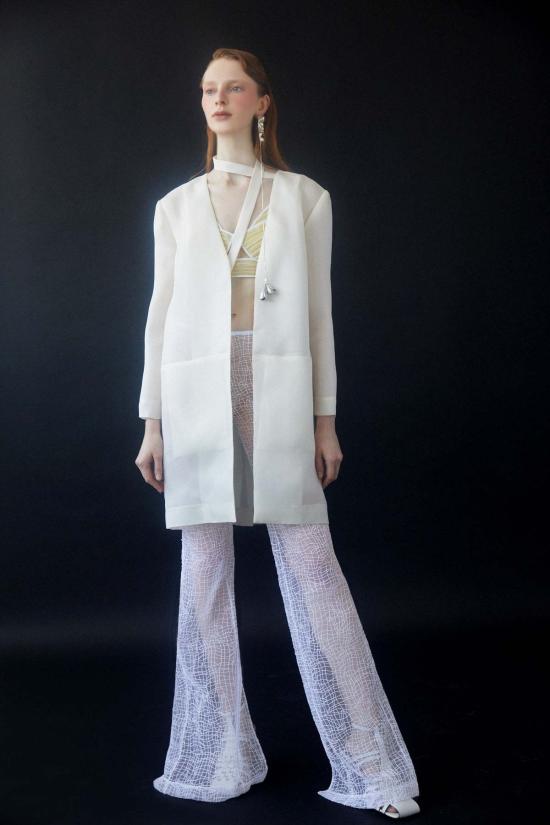  루이자 에 라 루나 데님 자켓 Luisa Et La Luna 리투임 재킷 블랑 - LUISA ET LA LUNA