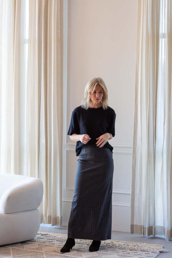  하우스 오브 다그마르 롱 스커트 하우스 오브 다그마 펜슬 맥시 스커트 - HOUSE OF DAGMAR