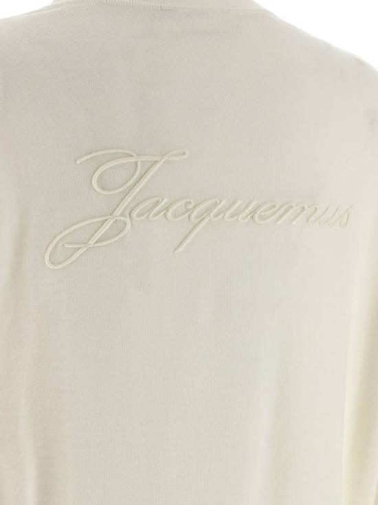  자크뮈스 가디건 르 카디건 브로데 카디건 화이트 - JACQUEMUS