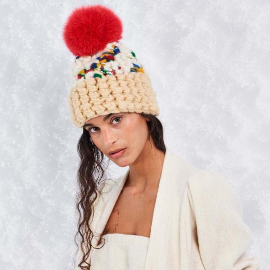  Mischa Lampert 모자 미샤 램퍼트 레고 | 버터밀크 + 토마토 XL 폼