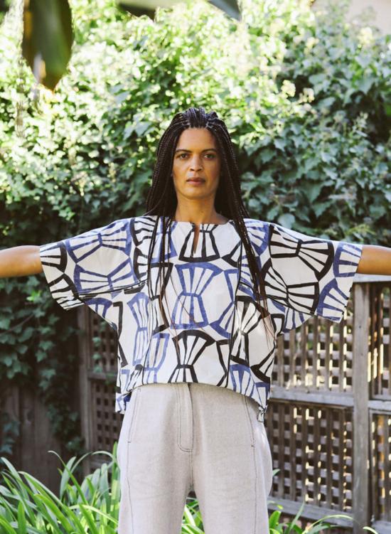  Seek Collective 긴팔 티셔츠 Jynne 셔츠 Bialetti 프린트