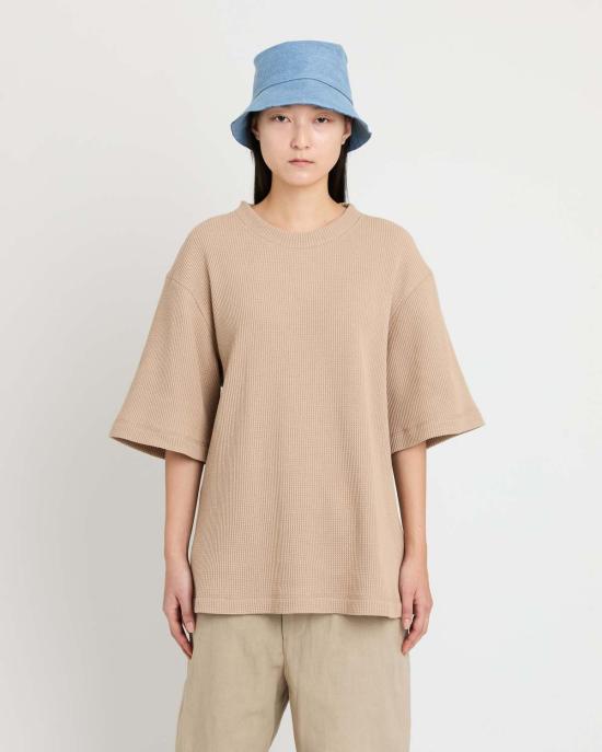  모자 Colbo Coming Soon Raw Edge Bucket Hat Blue Denim