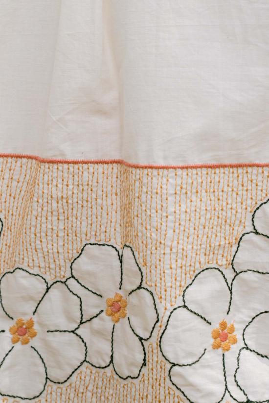  제스 미니 블라우스 자수 코튼 라구나 라운지 셔츠 - JESS MEANY