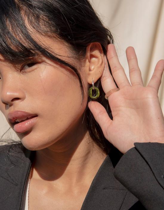  클레드 이어링 인 더 루프 스몰 후프 - CLED