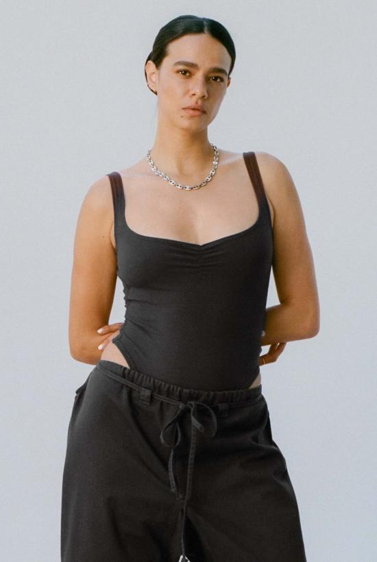  질 로드리게즈 바디수트 티셔츠 길 로드리게스 코라존 보디수트 - GIL RODRIGUEZ