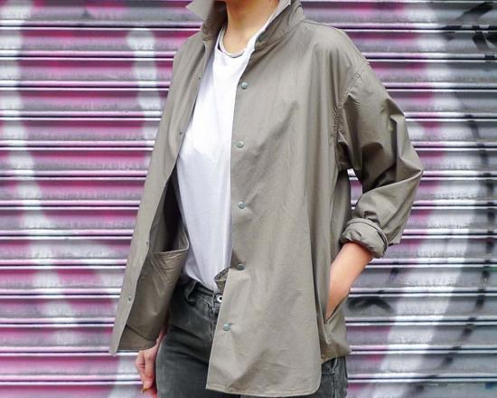  Steven Alan 긴팔 셔츠 스티븐 앨런 스냅  딥 샌드 - STEVEN ALAN