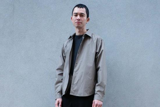  Steven Alan 긴팔 셔츠 스티븐 앨런 스냅  딥 샌드