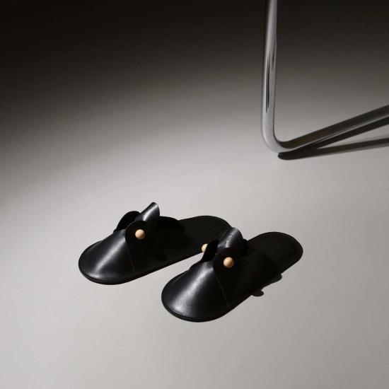  Dotlinesurface 뮬/슬리퍼 도트라인서페이스 버디 슈즈 블랙 - OTHER BRANDS