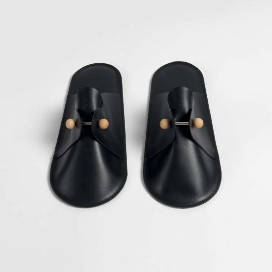  Dotlinesurface 뮬/슬리퍼 도트라인서페이스 버디 슈즈 블랙