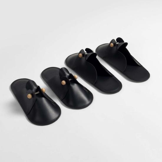  Dotlinesurface 뮬/슬리퍼 도트라인서페이스 버디 슈즈 블랙 - OTHER BRANDS