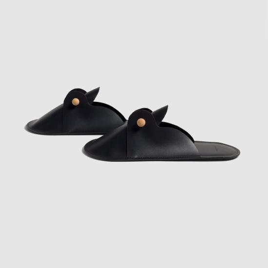  Dotlinesurface 뮬/슬리퍼 도트라인서페이스 버디 슈즈 블랙 - OTHER BRANDS