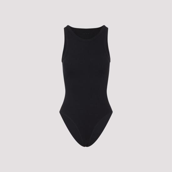  알라이아 바디수트 티셔츠 Alaia Alaa 홀터 바디 바디수트 느와르 Alaia - ALAIA