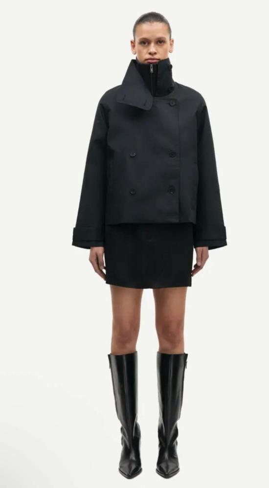  삼소앤삼소 자켓 Samsøe Samsøe Sarivo 재킷 블랙