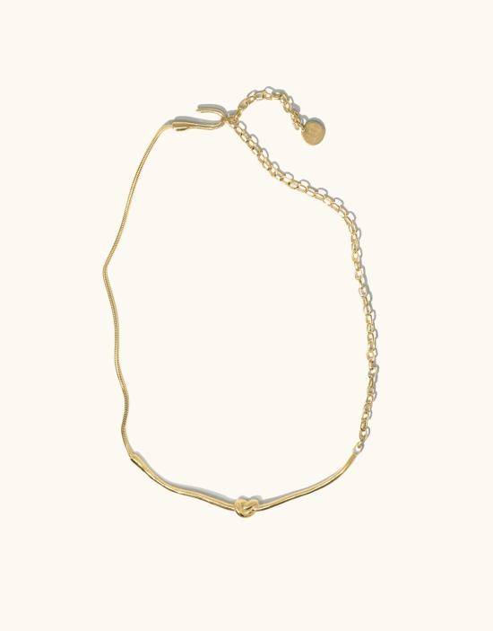  클레드 목걸이/팬던트 로프 후크 목걸이 - CLED