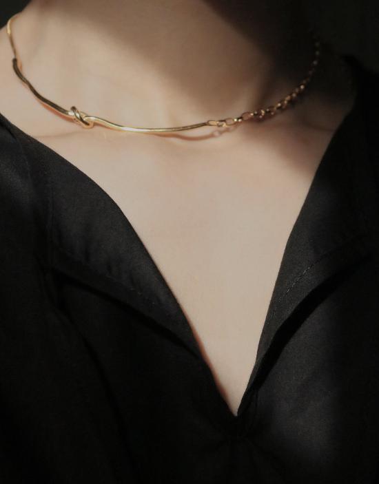  클레드 목걸이/팬던트 로프 후크 목걸이