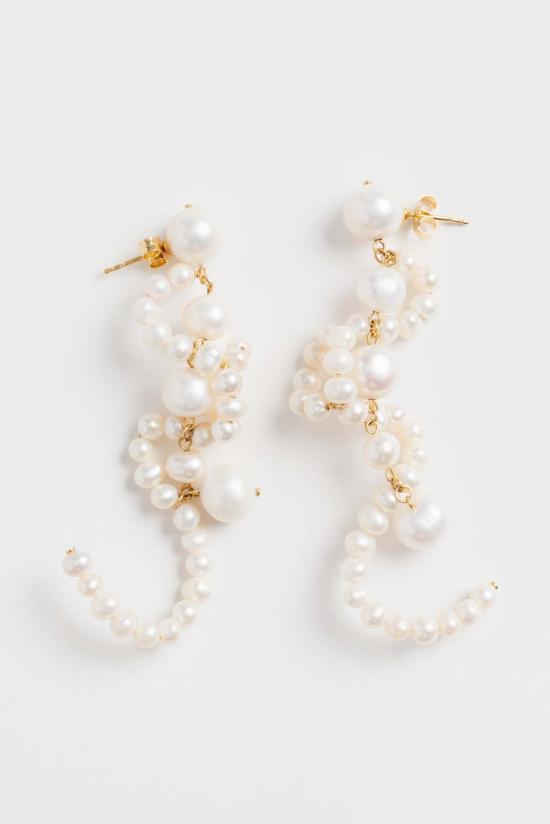  컴플리티드 웍스 이어링 Completedworks 미스트  18캐럿 금도금