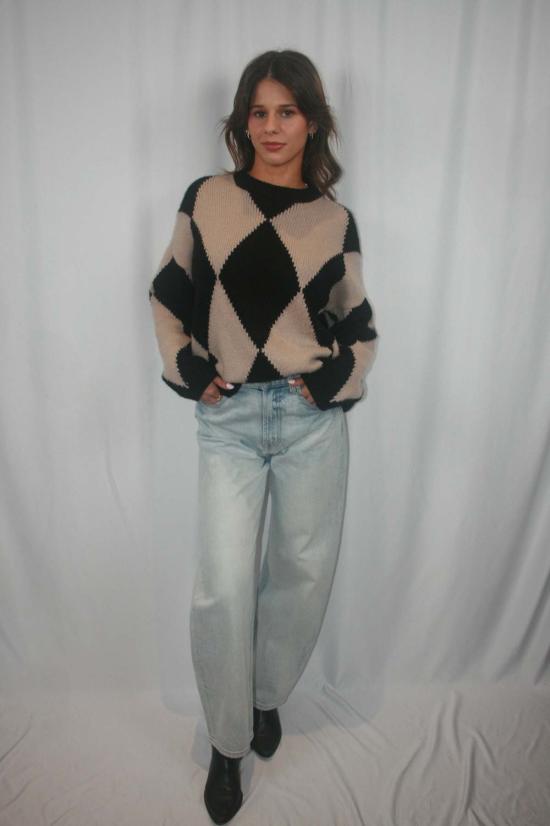  피스톨라 데님 팬츠 웨스 하이 라이즈 배럴 진 - PISTOLA