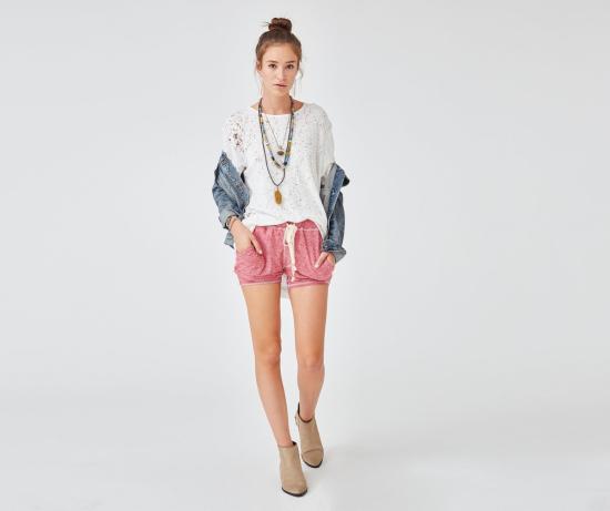  Crow Collective 숏팬츠 크로우 콜렉티브 저니 쇼츠 레드 록스 - OTHER BRANDS