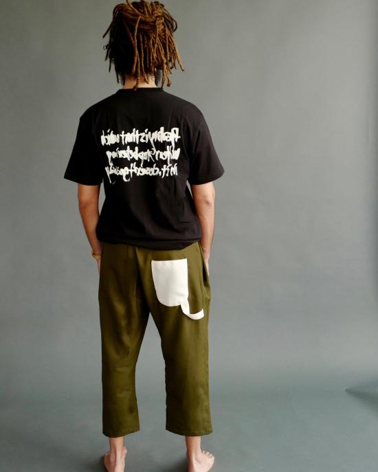  디파인트 반팔 티셔츠 Dfynt Reality Is Tee Black