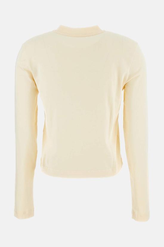  자크뮈스 긴팔 티셔츠 Jacquemus Le 티셔츠 그로스 그랭 티셔츠 베이지 - JACQUEMUS