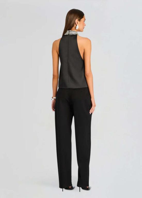  레트로페테 블라우스 아르디아나 탑 블랙 - RETROFETE