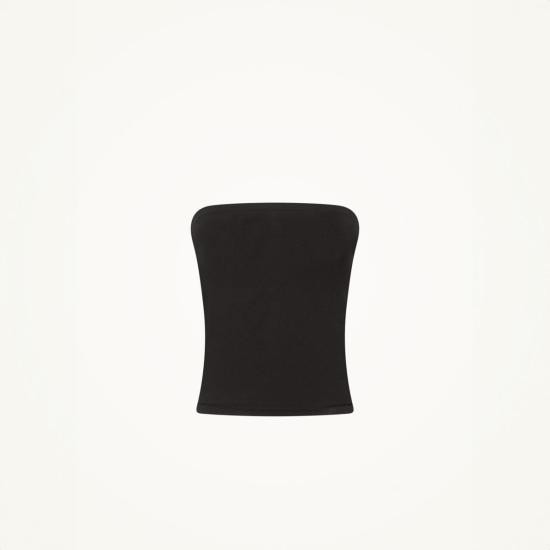  월포드 민소매 티셔츠 울포드 페이탈 튜브탑 - WOLFORD