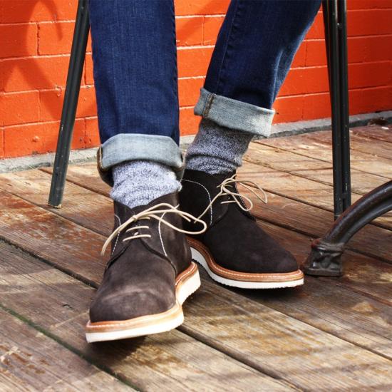  노아 왁스만 부츠 레녹스  초콜릿 - NOAH WAXMAN