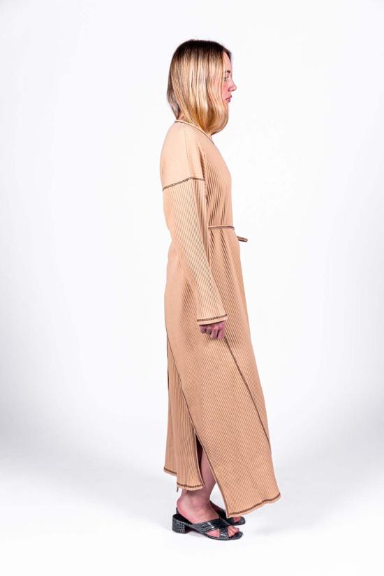  베이스레인지 롱 원피스 Baserange Shaw Kaftan 달팽이관 - BASERANGE