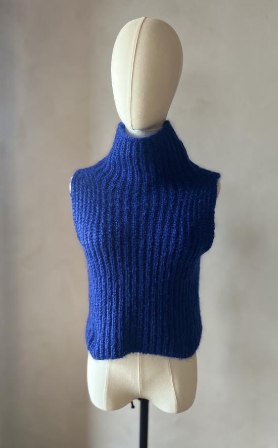  우보야 베스트 키드 모헤어 크롭 - UBOYA