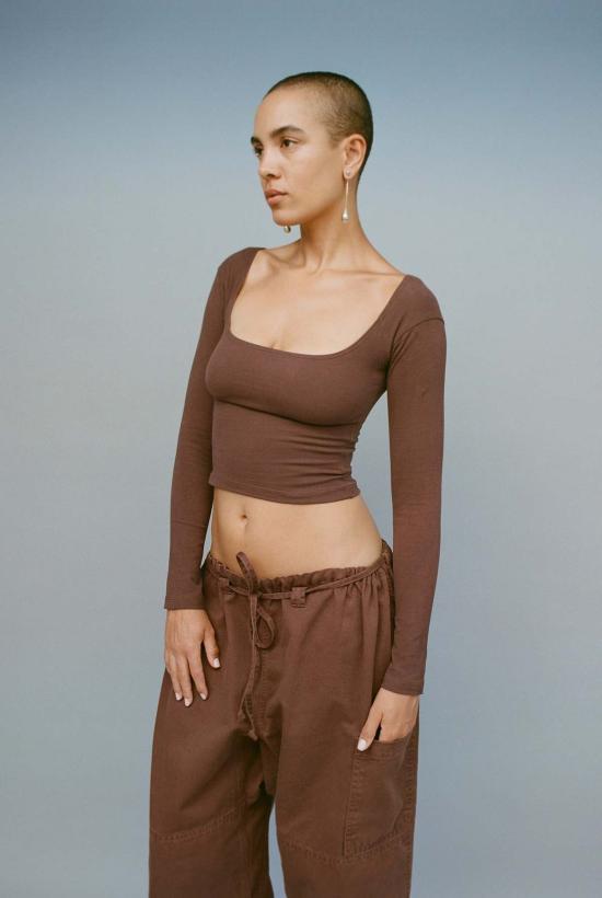  질 로드리게즈 긴팔 티셔츠 Gil Rodriguez El Tigre L/S 에브리데이 탑 - GIL RODRIGUEZ