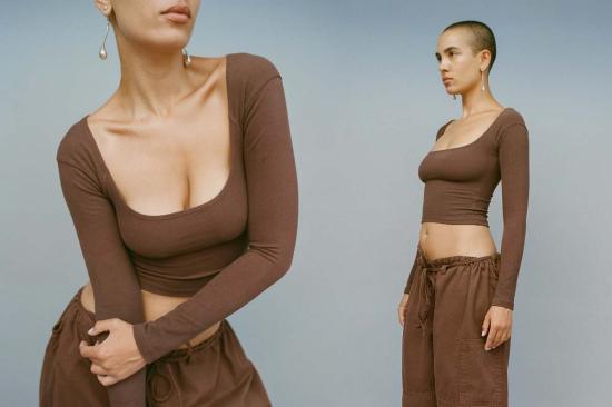  질 로드리게즈 긴팔 티셔츠 Gil Rodriguez El Tigre L/S 에브리데이 탑 - GIL RODRIGUEZ