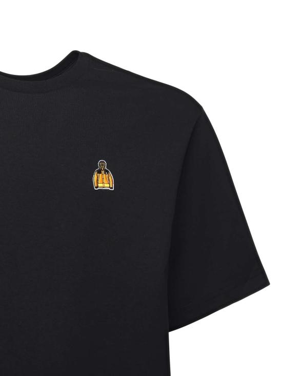  노스페이스 반팔 티셔츠 U 아이코닉 마운틴 코튼 티셔츠 블랙 - NORTH FACE