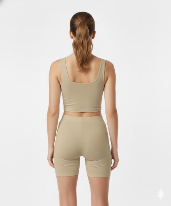  더 셀렉트 민소매 티셔츠 셀렉트 레벨 탱크 모래 - THE CELECT