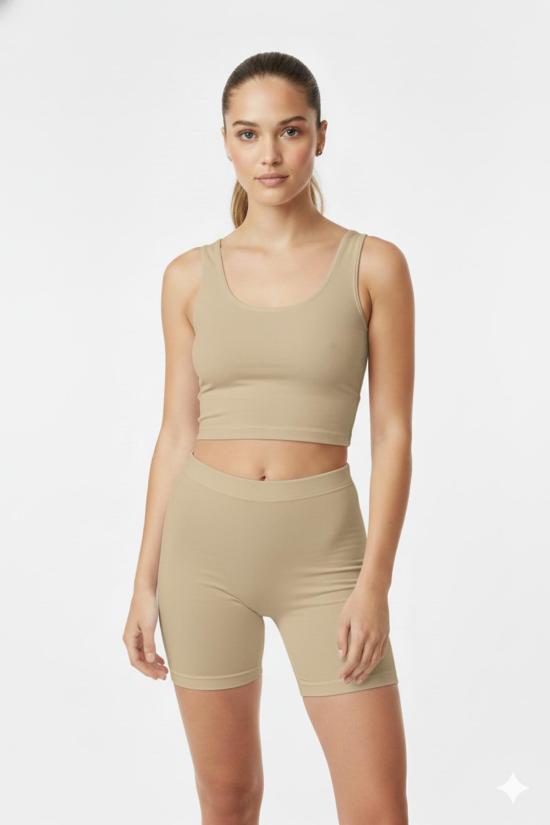  더 셀렉트 민소매 티셔츠 셀렉트 레벨 탱크 모래