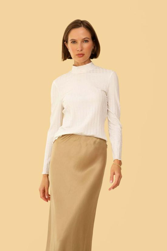  Whimsy + Row 터틀넥 윔지 + 로우 지지 탑 크림 - OTHER BRANDS