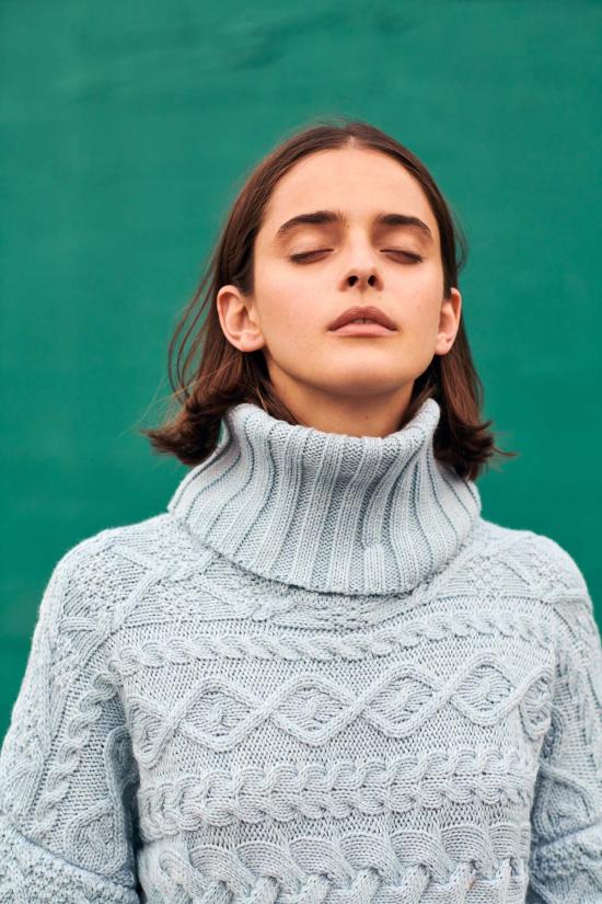  지지 니트웨어 스웨터 케이블 - GIGI KNITWEAR