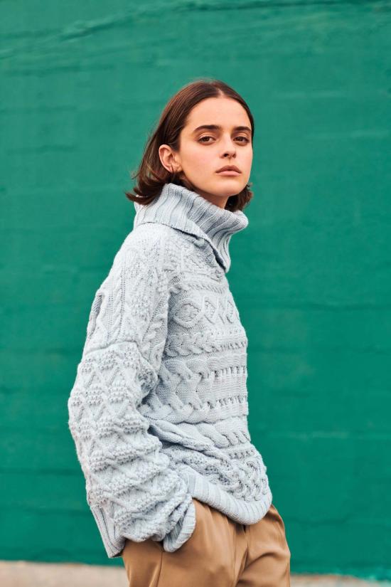  지지 니트웨어 스웨터 케이블 - GIGI KNITWEAR