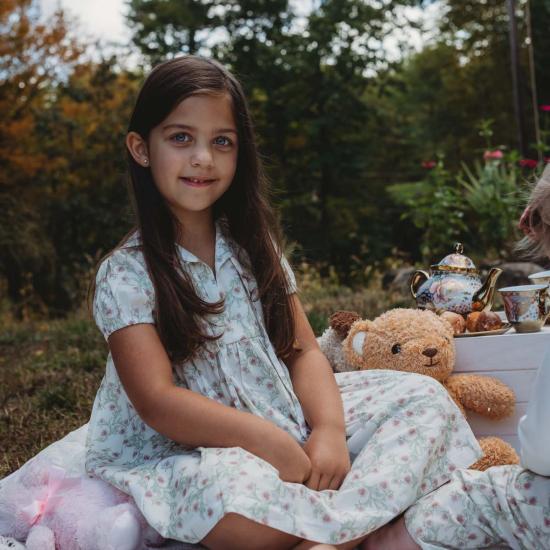  [키즈] Piper&Cloth 원피스 Yara 드레스 라벤더 필즈 - PIPER&CLOTH