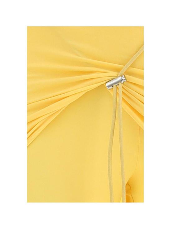  자크뮈스 팬츠 드레이프 스커트  옐로우 - JACQUEMUS