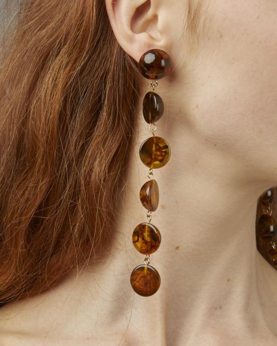  Valet Studio 이어링 발레 스튜디오 탈룰라 귀걸이 앰버 - OTHER BRANDS