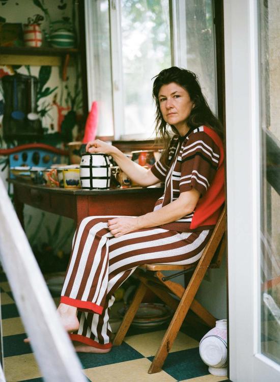  마리아 스탠리 크롭 팬츠 - MARIA STANLEY