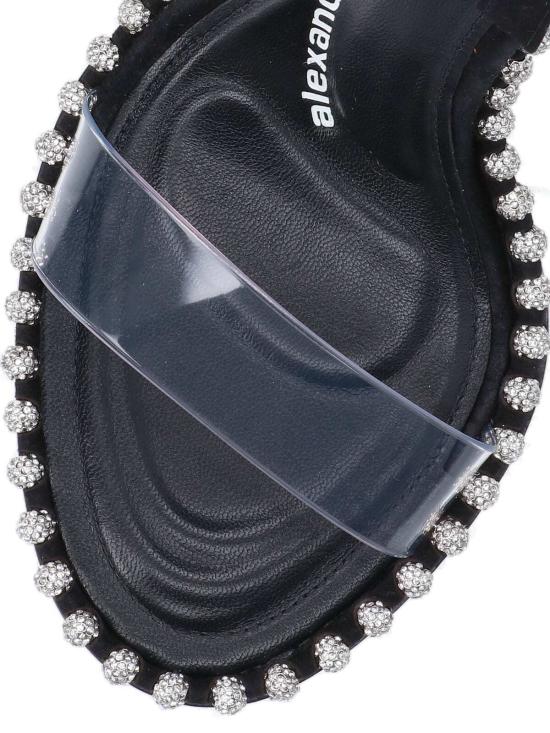  알렉산더 왕 샌들 노바 라인스톤  블랙 - ALEXANDER WANG