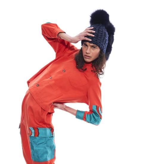  미샤램퍼트 모자 미샤 램퍼트 네이비 포호크 + 네이비 XL 폼스