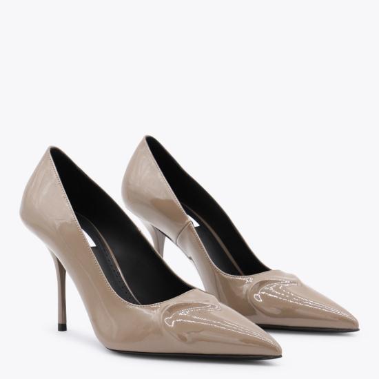  알라이아 힐/펌프스 가죽 펌프스 투르테렐 - ALAIA